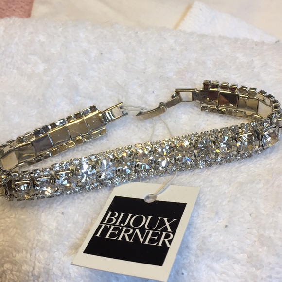 Rhinestone bracelet - Picture 2 of 2